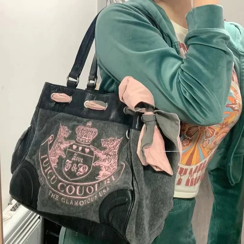 Women'S Vegan Bags - Женская винтажная сумка-тоут 2026 Y2K в