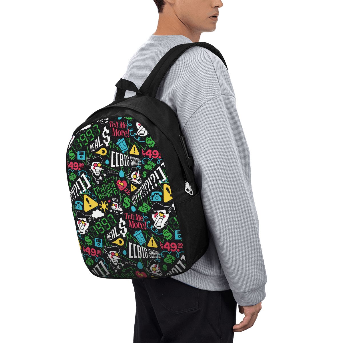 Women'S Bags - Рюкзак Deltarune SPAMTON G, дорожная сумка