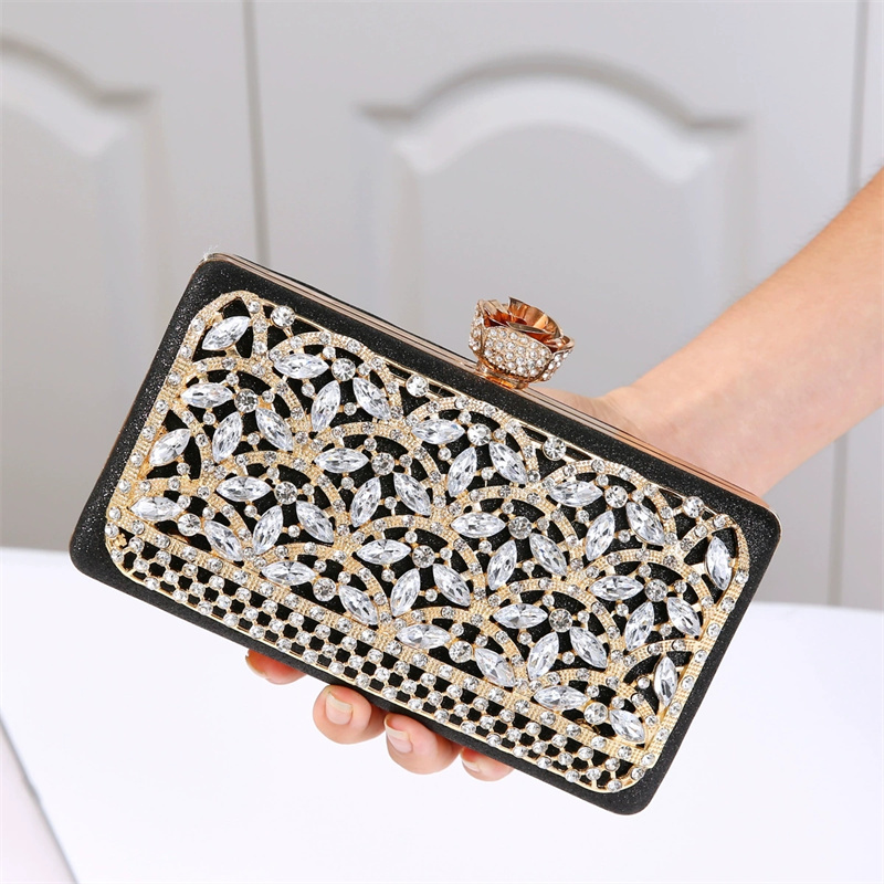 Women Bags Dubai - Роскошная вечерняя сумка с металлическим каркасом