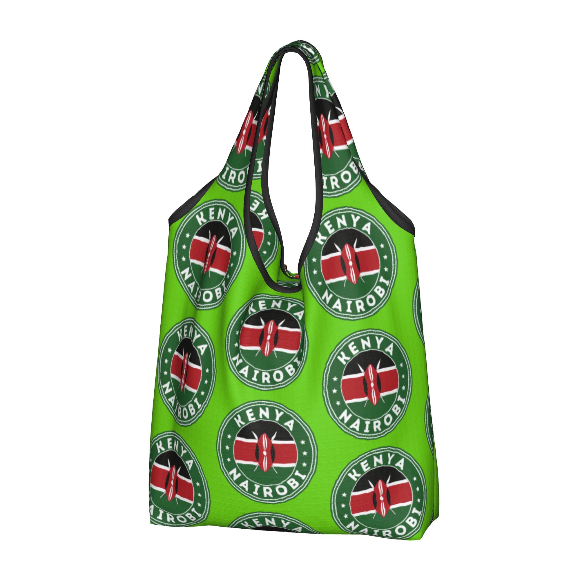 Women Bags Kenya - Многоразовая сумка-шоппер с флагом Кении (Найроби)