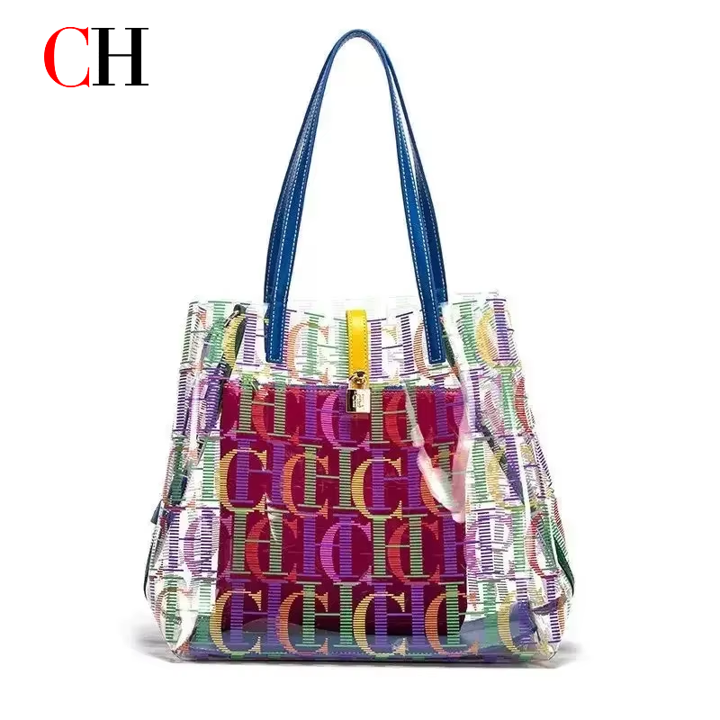 Jelly Bag Clear Pvc - Сумка-тоут CH Jelly из прозрачного ПВХ