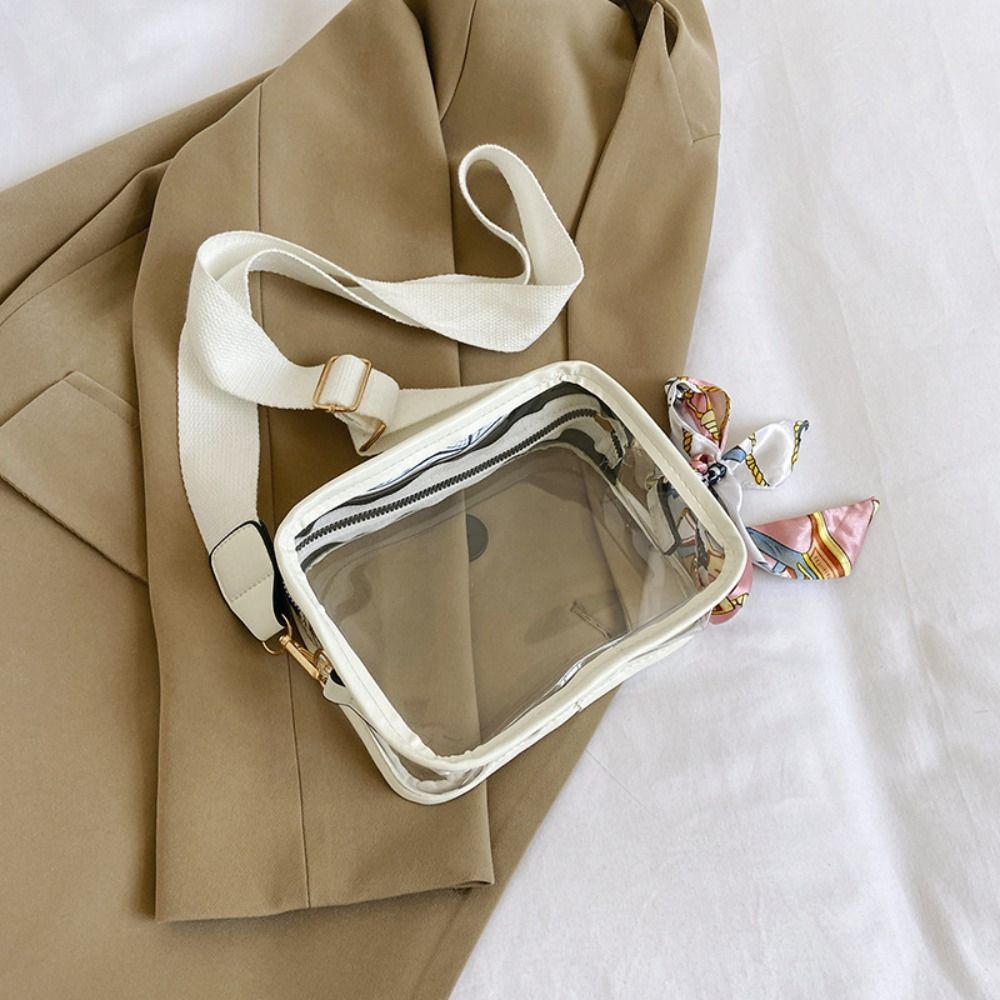 Jelly Bag Clear Pvc - Прозрачная сумка-кроссбоди из ПВХ, сумка для