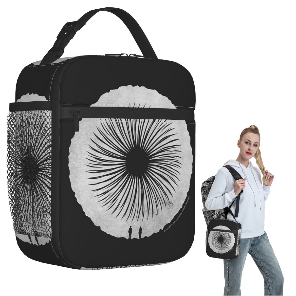Women Bags Dune - Термосумка для обедов с изображением песчаного
