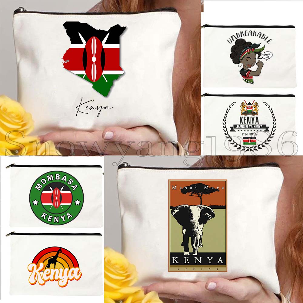 Women Bags Kenya - Герб Книи Флаг Карта Кеняна Симпатичная