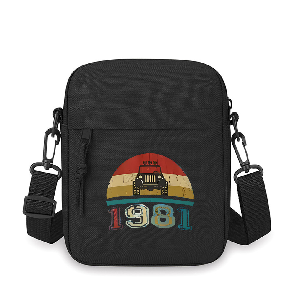 Women'S Jeep Bags - Винтажный дизайн автомобиля Jeep 1981, внедорожная