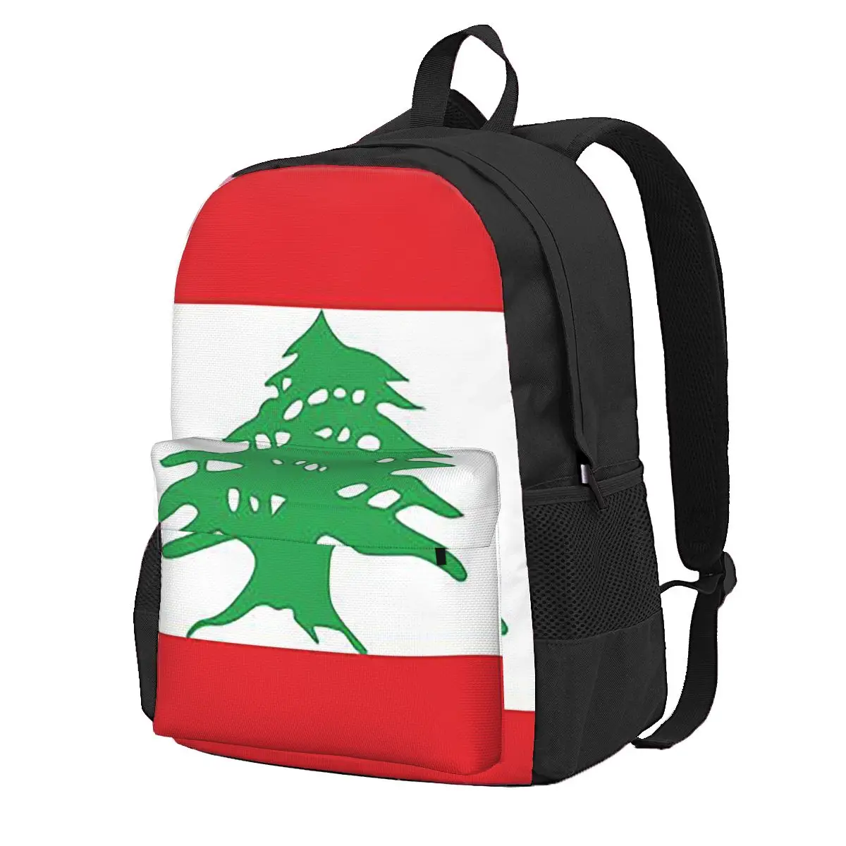 Women Bags Lebanon - Рюкзак с флагом Ливана для студентов,