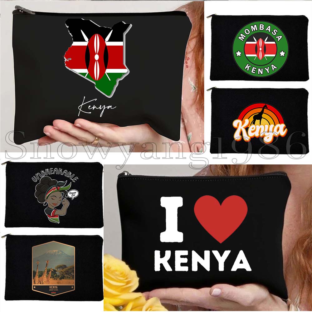Women Bags Kenya - Герб Книи Флаг Карта Кеняна Симпатичная