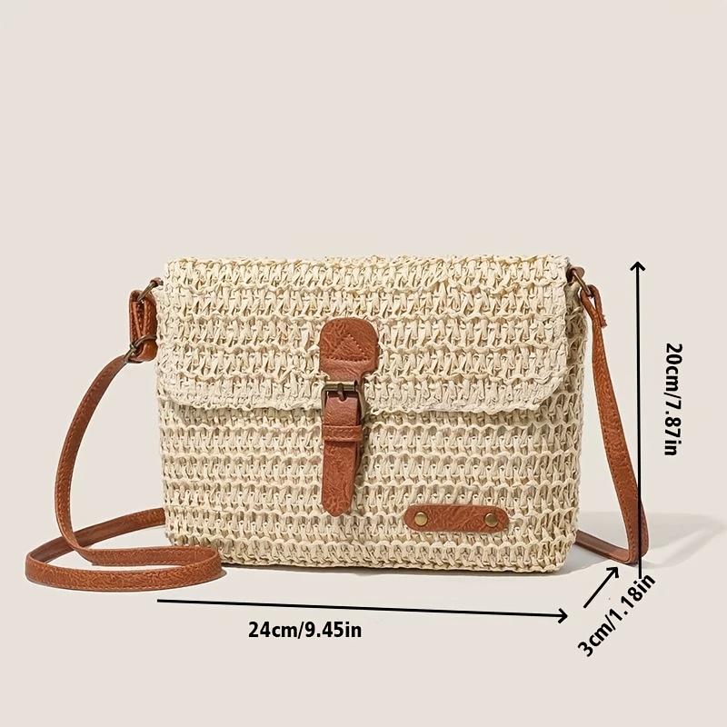 Винтажная женская сумка-кроссб – обзор и цена Woven Straw Bag