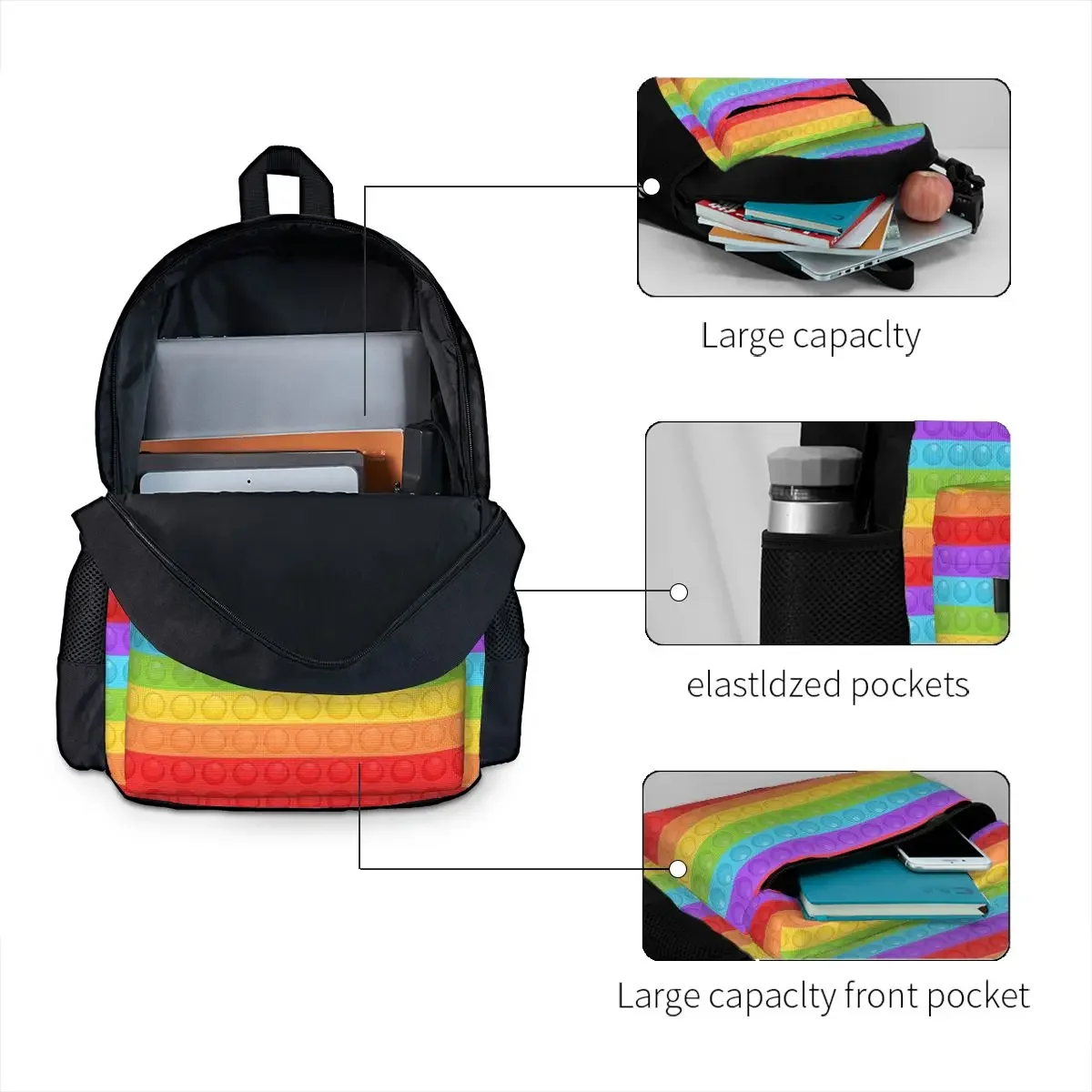 Премиум-рюкзак с бесшовным узо – обзор и цена Women Bags Vector