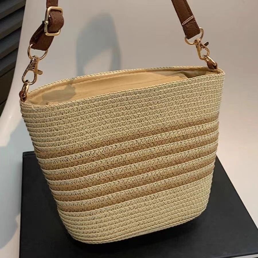 Женская соломенная сумка в пля – обзор и цена Woven Straw Bag