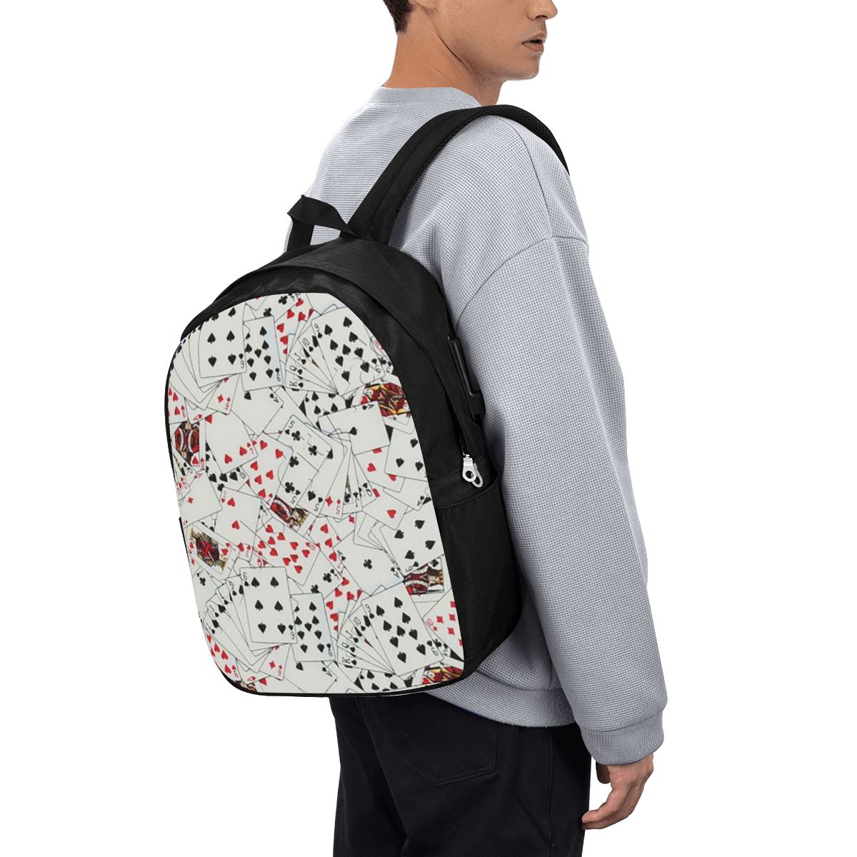 Рюкзак с принтом игральных кар – обзор и цена Women Bags For Laptop