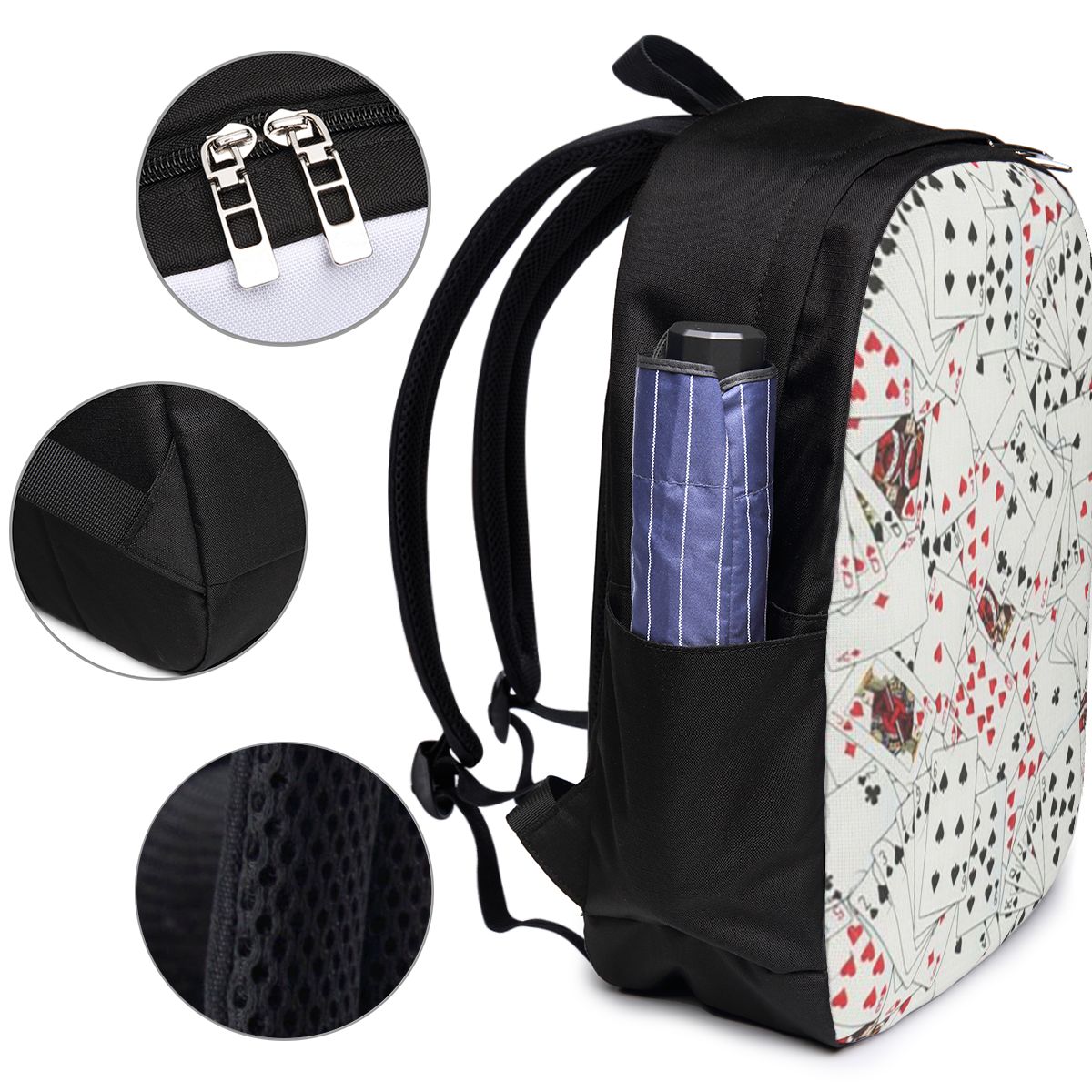 Рюкзак с принтом игральных кар – обзор и цена Women Bags For Laptop