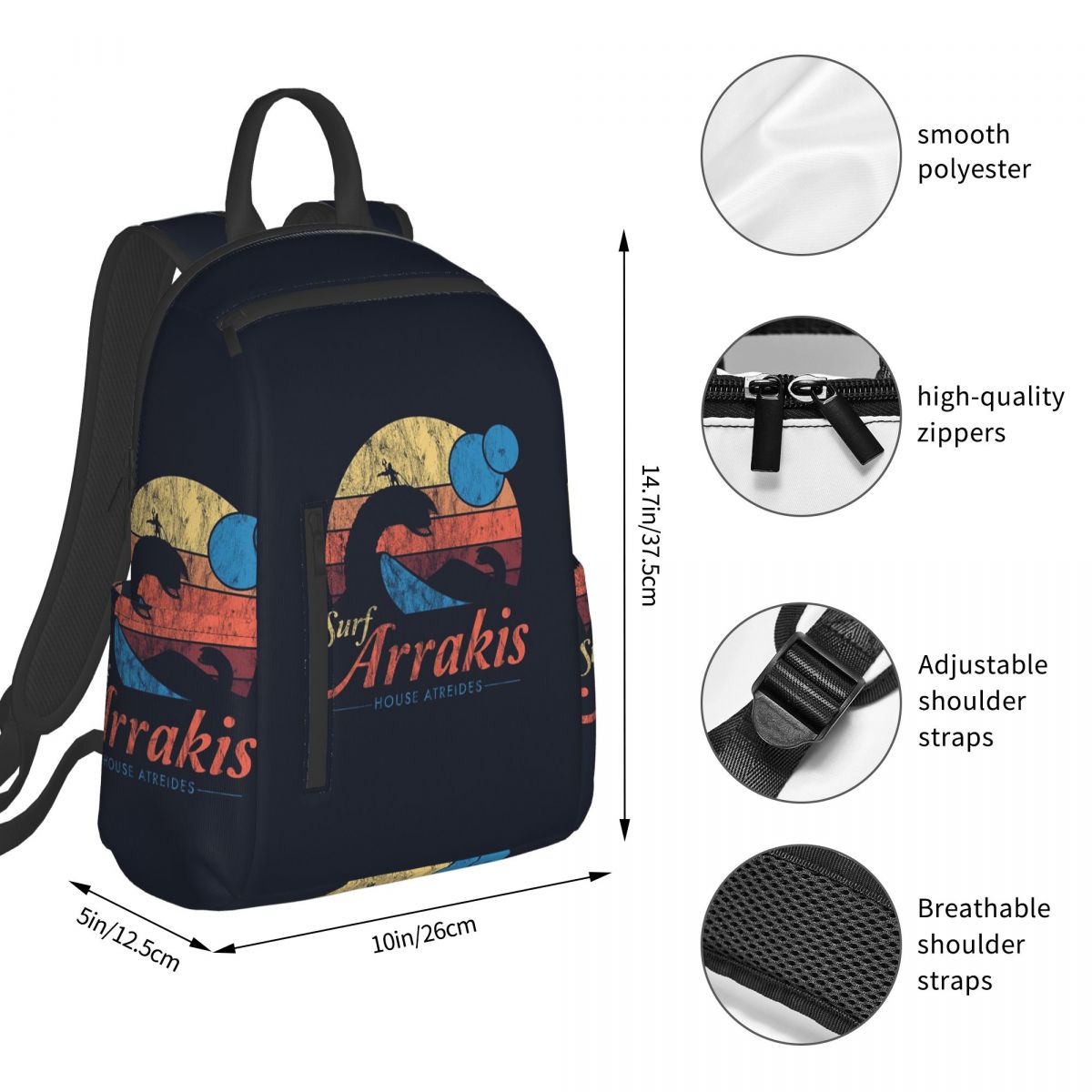 Рюкзак Visit Arrakis Distresse – обзор и цена Women Bags Dune