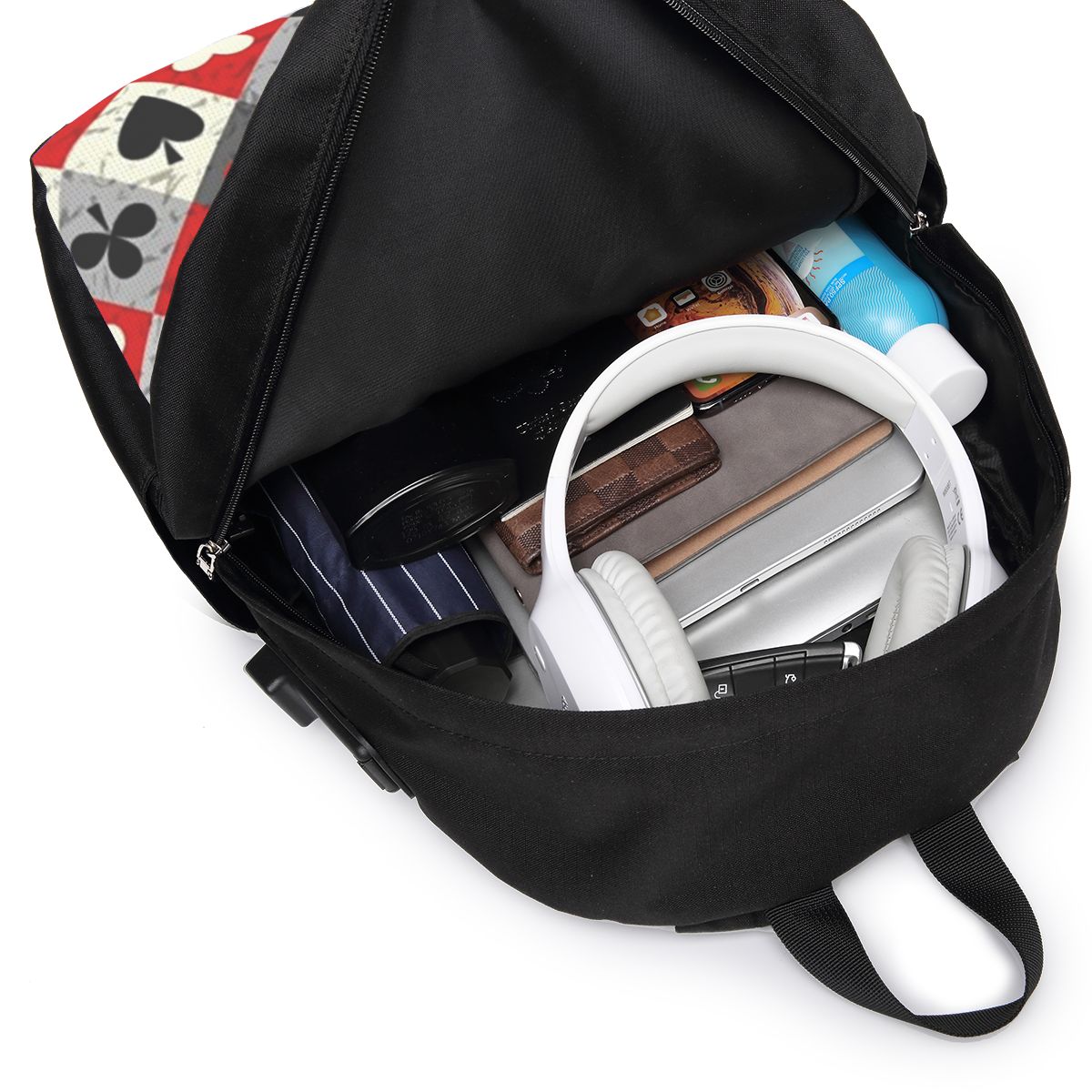 Рюкзак с принтом игральных кар – обзор и цена Women Bags For Laptop