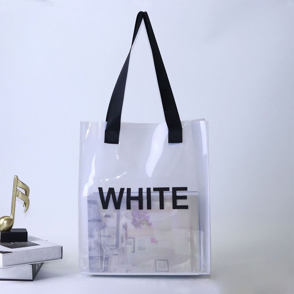 Прозрачная большая сумка, порт – обзор и цена Jelly Bag Clear Pvc