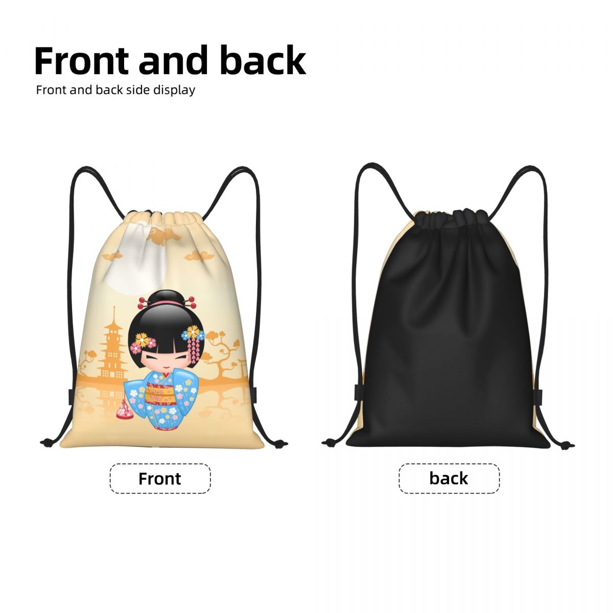 Японская кукла Maiko Kokeshi,  – обзор и цена Women Bags Vector