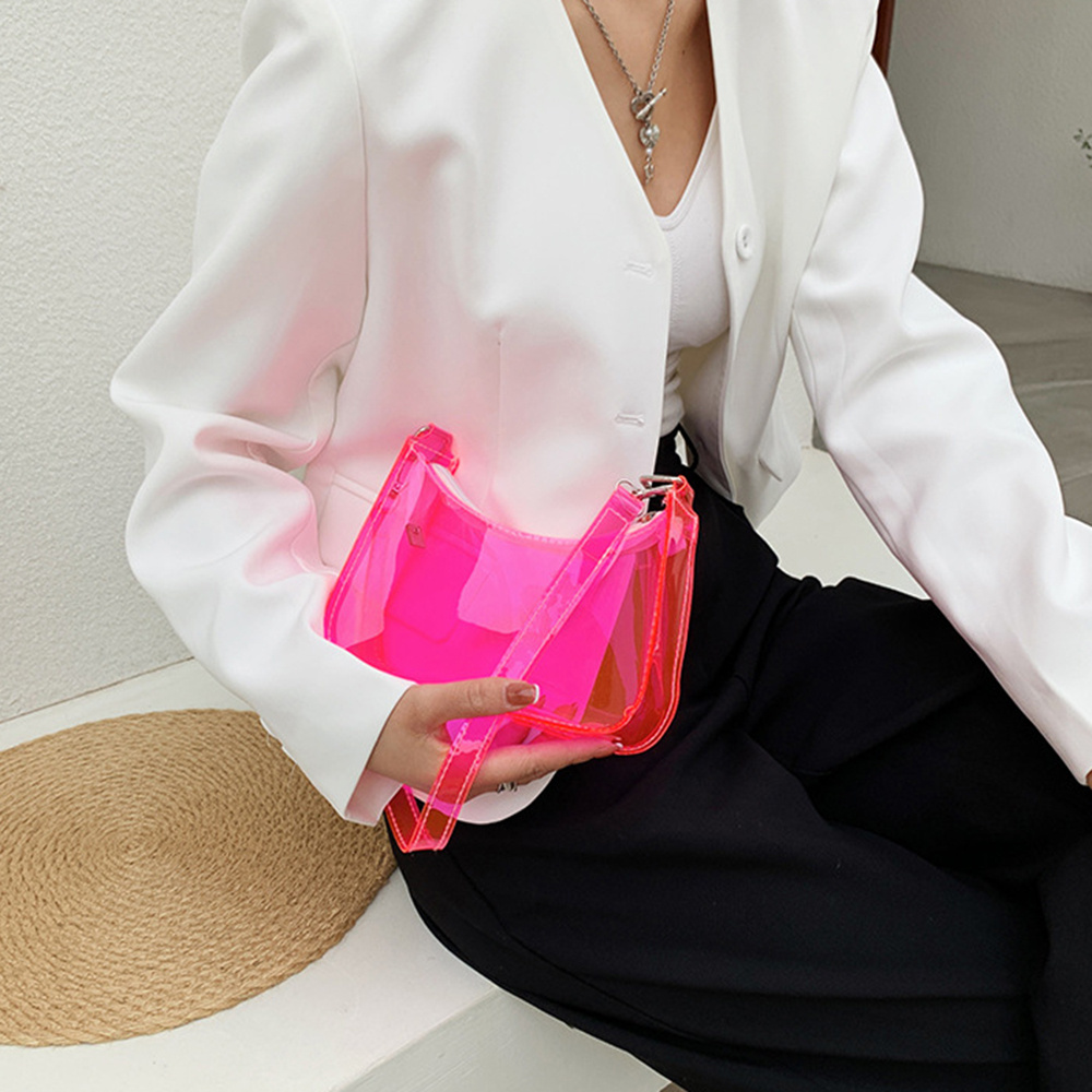 Летняя прозрачная сумка на одн – обзор и цена Jelly Bag Clear Pvc